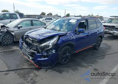 2024 Subaru Forester Sport из США, поврежденный, VIN JF2SKAGC7RH418659